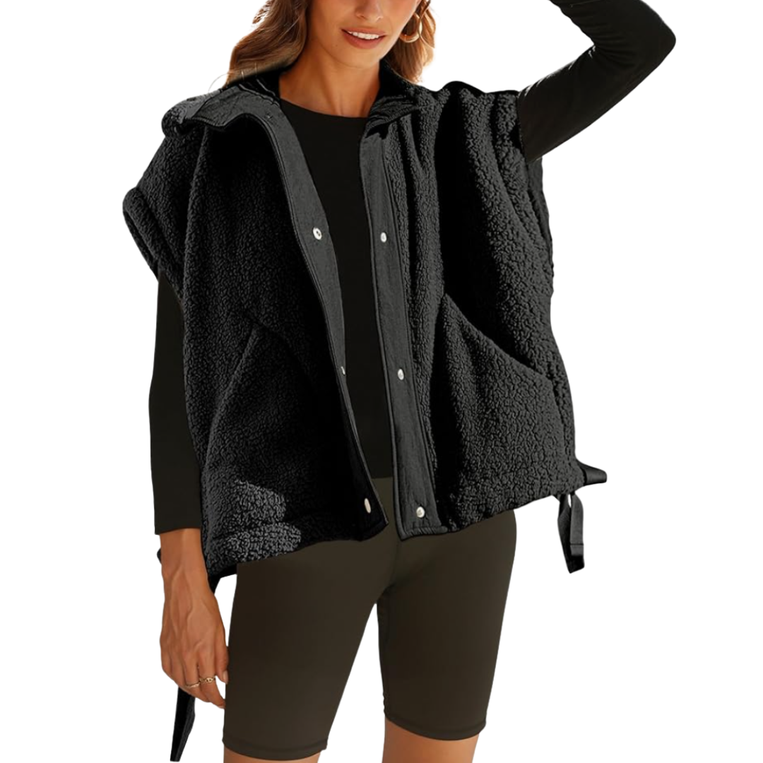 Women's Warm Sherpa Fleece Vest