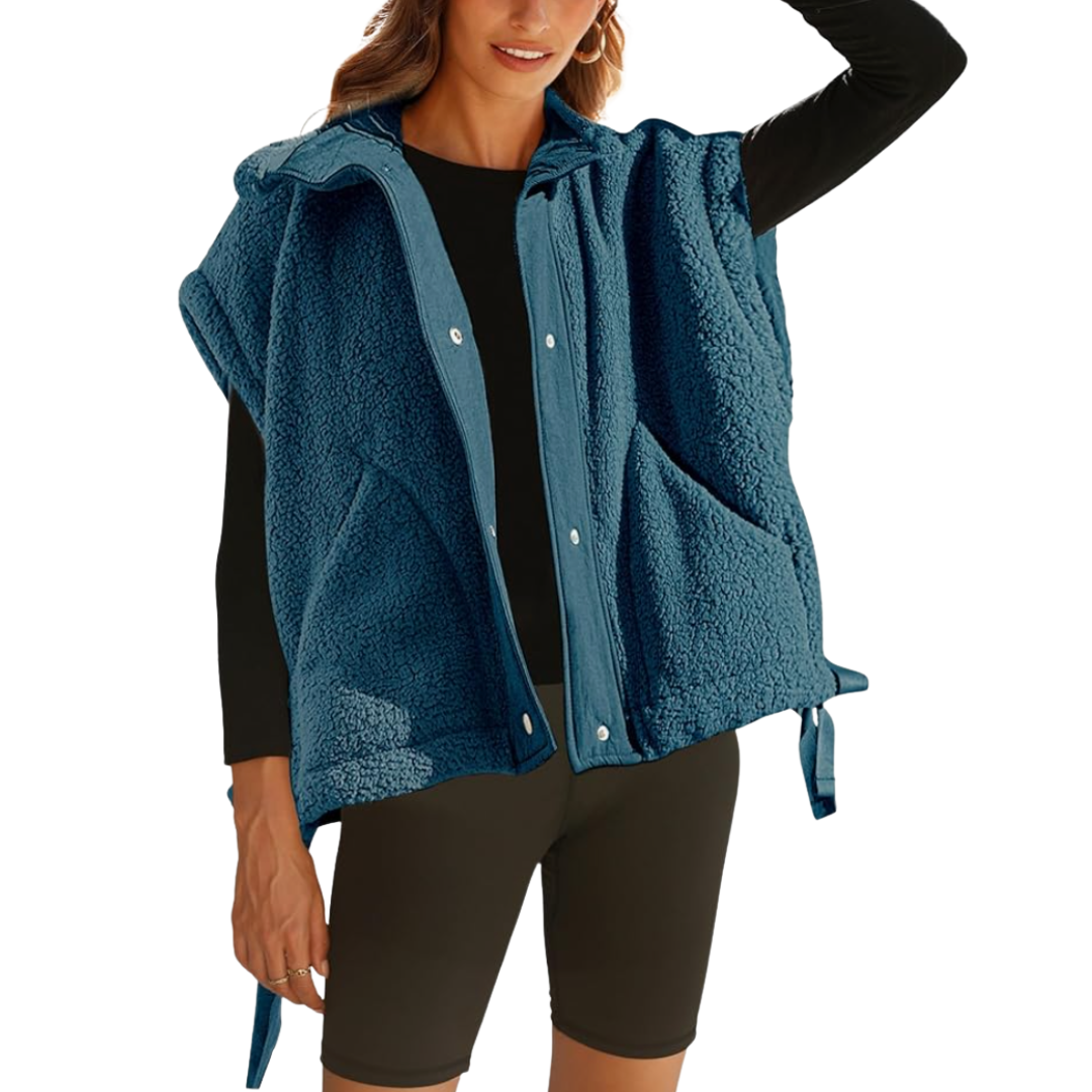 Women's Warm Sherpa Fleece Vest