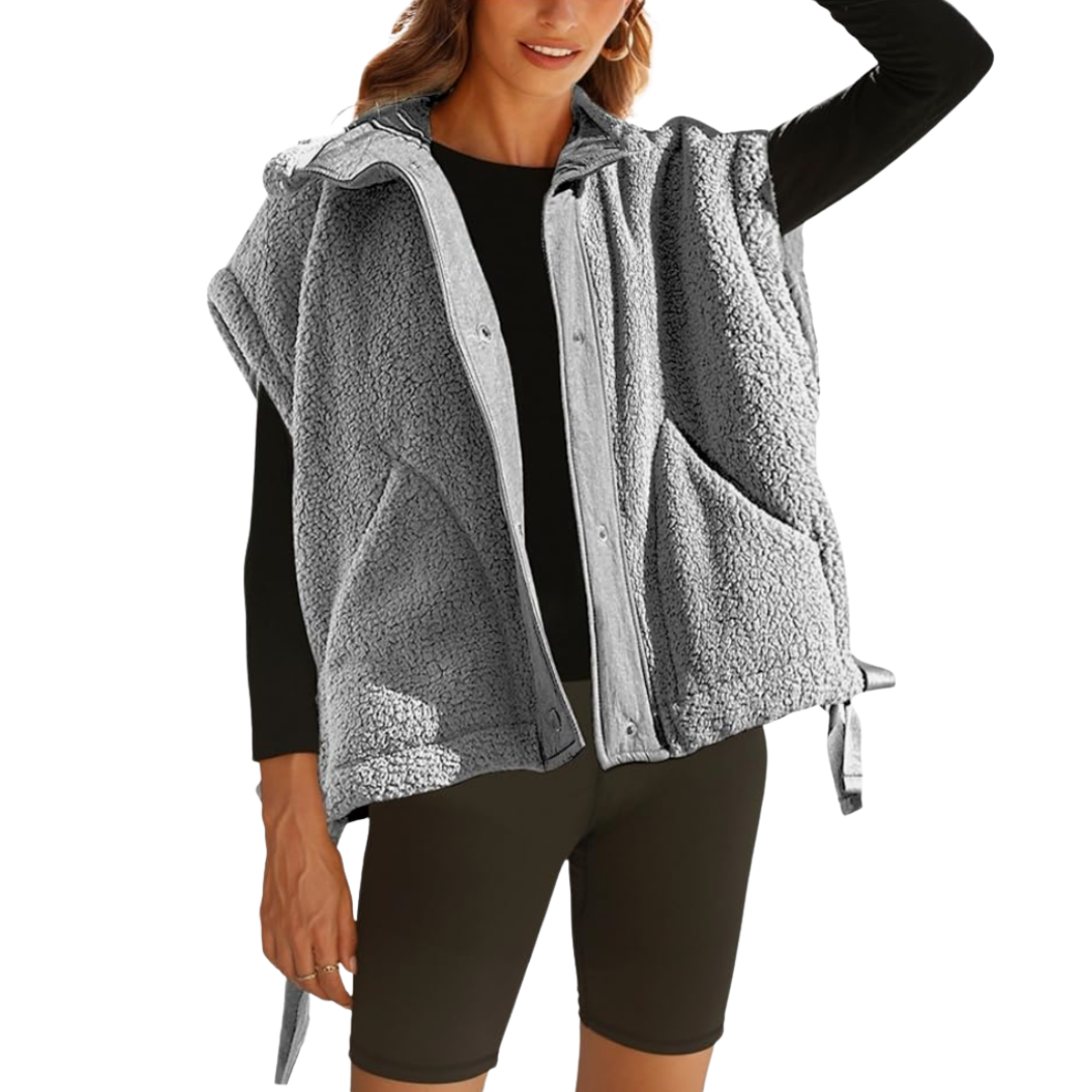 Women's Warm Sherpa Fleece Vest