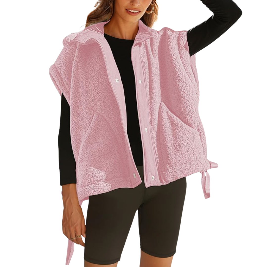 Women's Warm Sherpa Fleece Vest